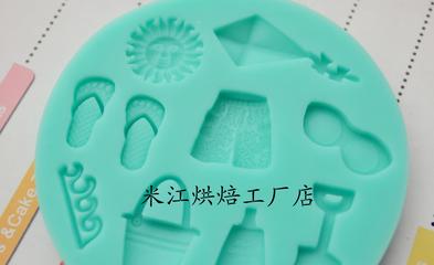 硅胶蛋糕模具新趋势 男士周边造型风靡外贸市场